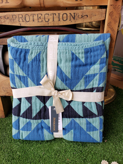 Pendleton Organic Cotton Woven Baby Blanket