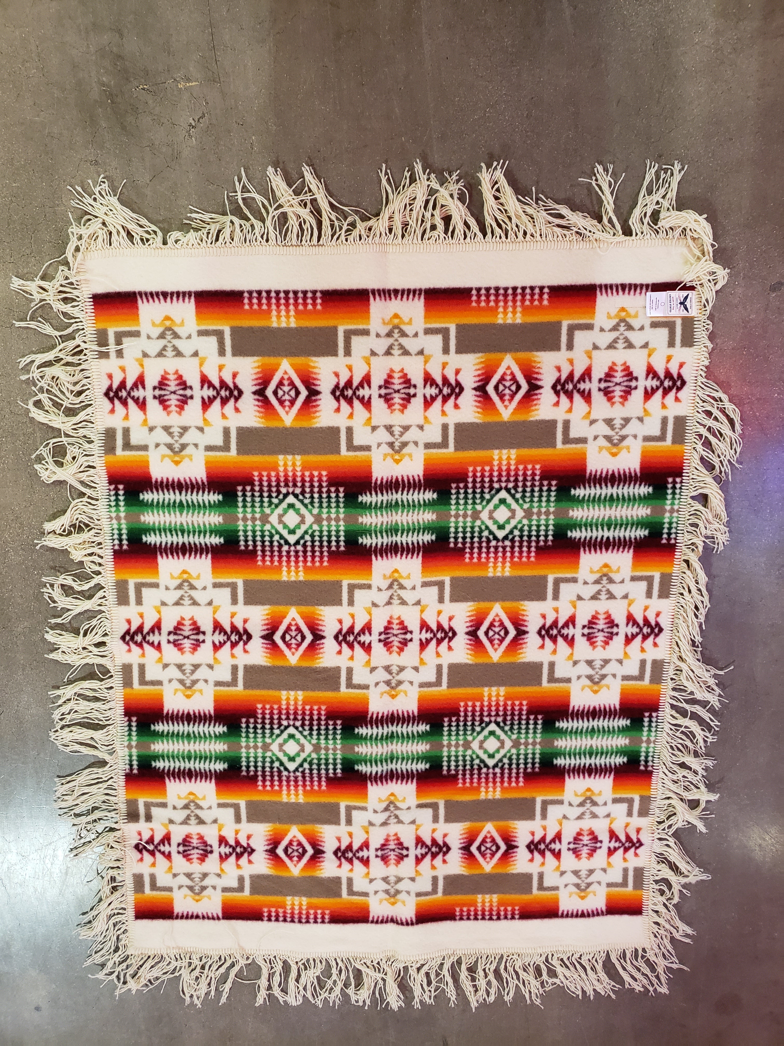 Chief Joseph Crib Fringe Shawl – Frontier Relics