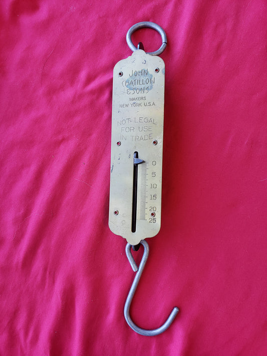 1930s Hanging Scale by John Chatillon & Sons