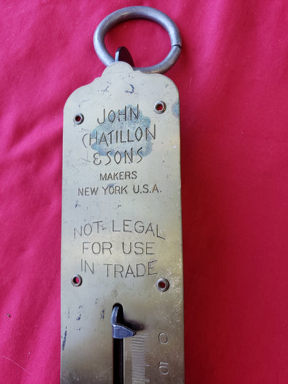 1930s Hanging Scale by John Chatillon & Sons