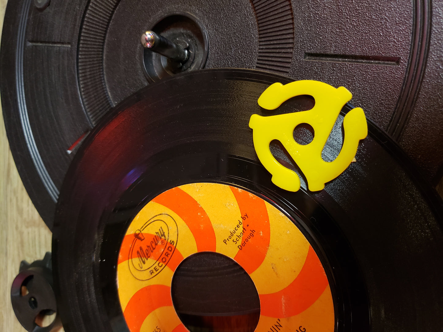 45 RPM record spacer