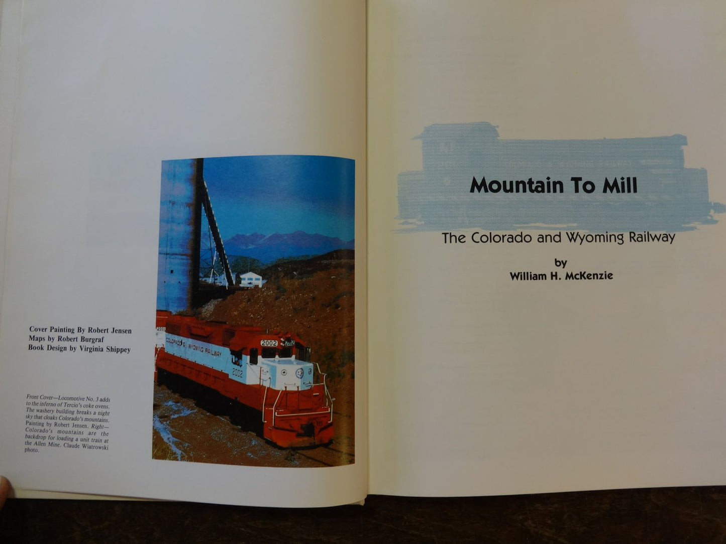 Mountain to Mill, by WIlliam H. McKenzie