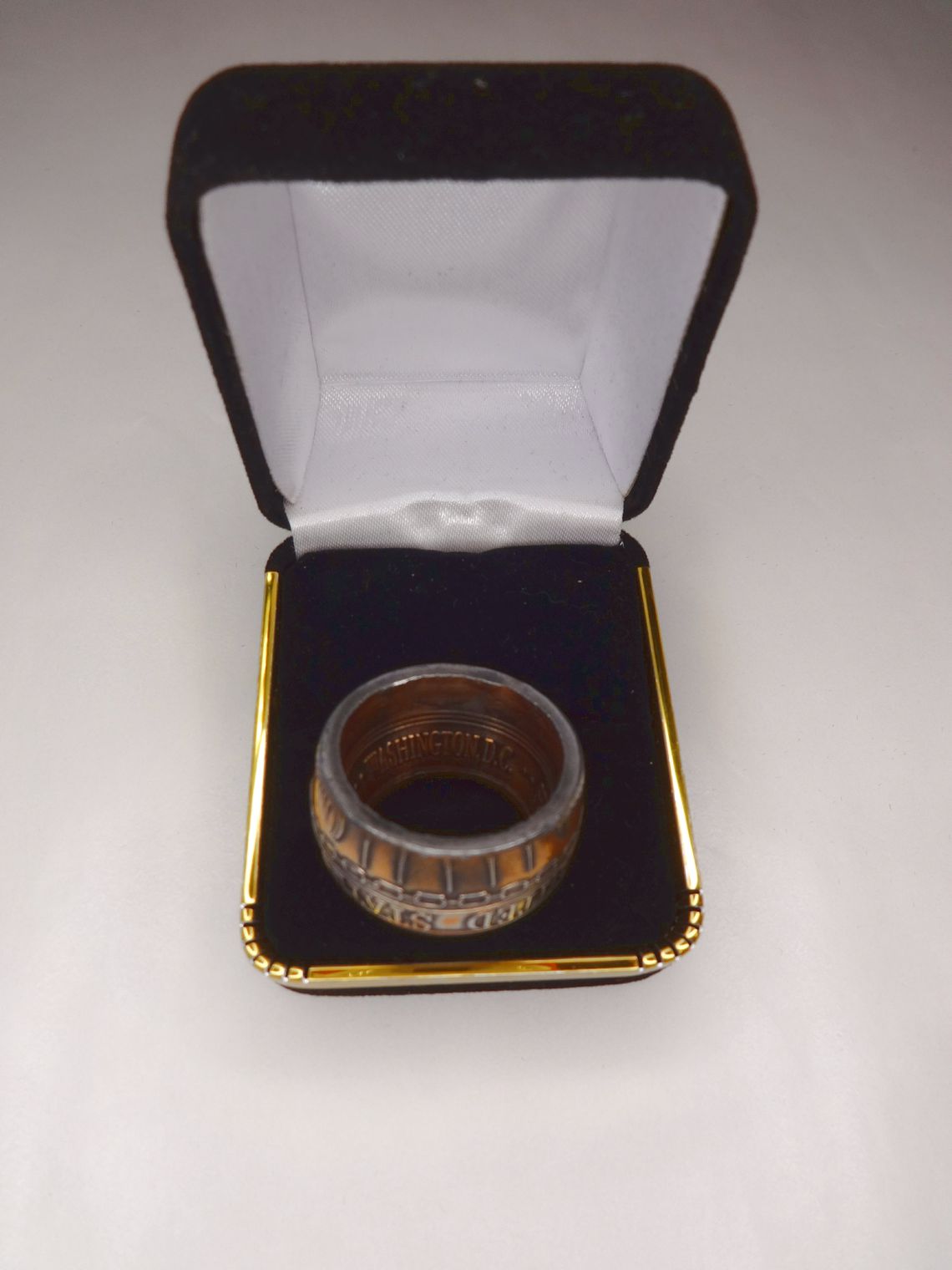 United States Navy coin ring