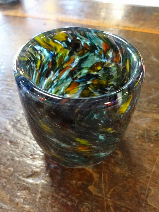 Handmade Blown Glass Votive