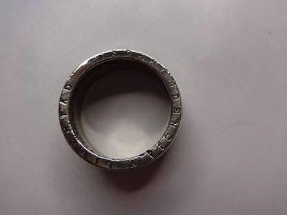 Mexican Pesos Coin Ring, Handcrafted Size 11.5