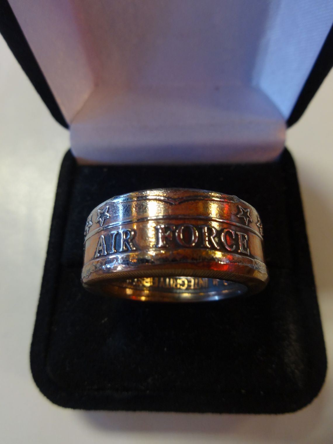 United States Air Force coin ring