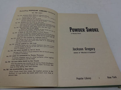 Powder Smoke, by Jackson Gregory