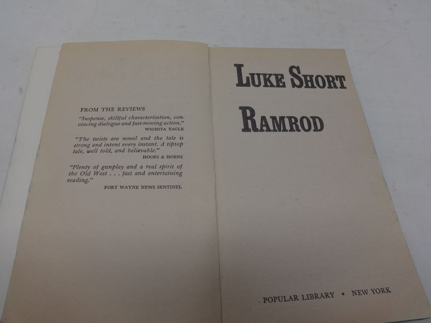 Ramrod, by Luke Short