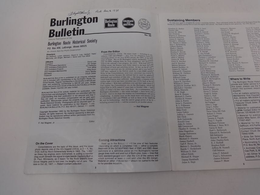 Burlington Bulletin No 29