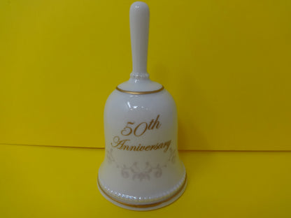 50th anniversary porcelain bell