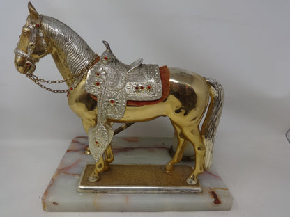 Kaysons Bronze Horse Desk Set (1940)