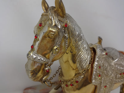 Kaysons Bronze Horse Desk Set (1940)