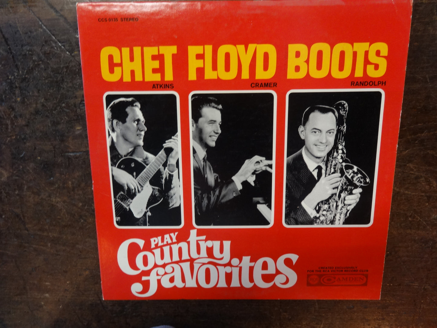 Chet Atkins Floyd Cramer Boots Randolph play Country Favorites