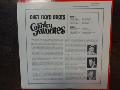 Chet Atkins Floyd Cramer Boots Randolph play Country Favorites