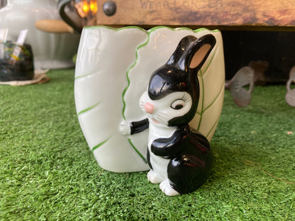 Vintage Bunny Planter