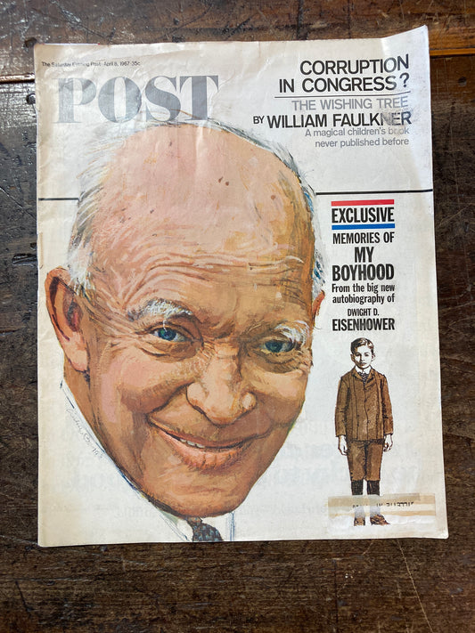 The Saturday Evening Post, April 1967 Dwight D. Eisenhower