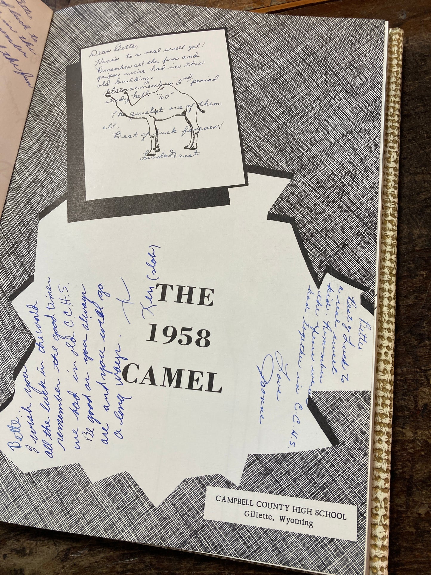 1958 Campbell County High School Yearbook