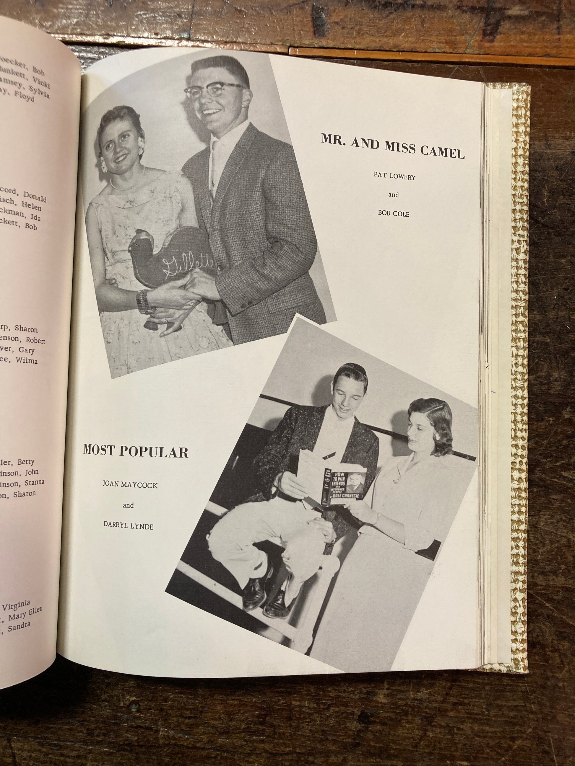 1958 Campbell County High School Yearbook – Frontier Auto Museum