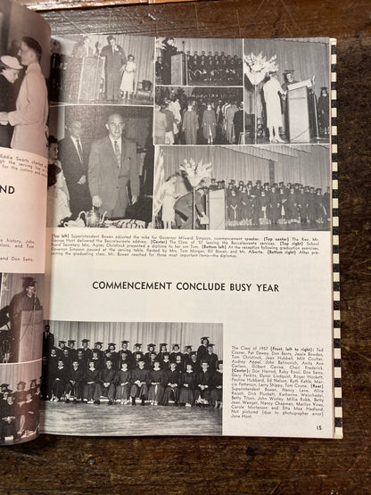 1957 Year Book from Campbell County High School, Wyoming