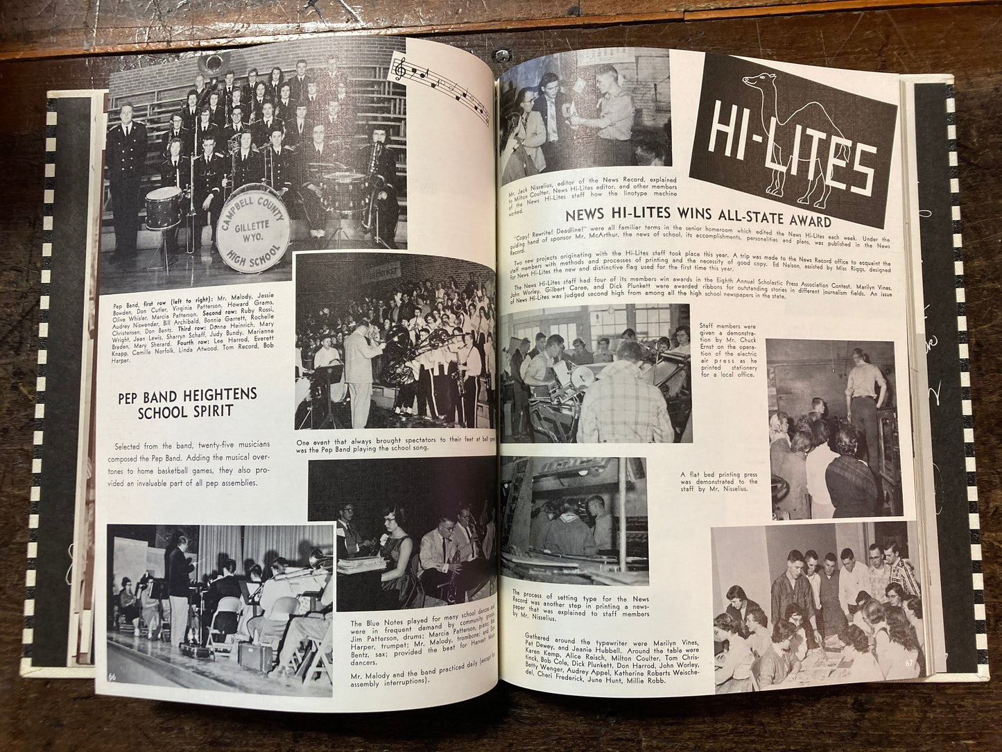 1957 Year Book from Campbell County High School, Wyoming