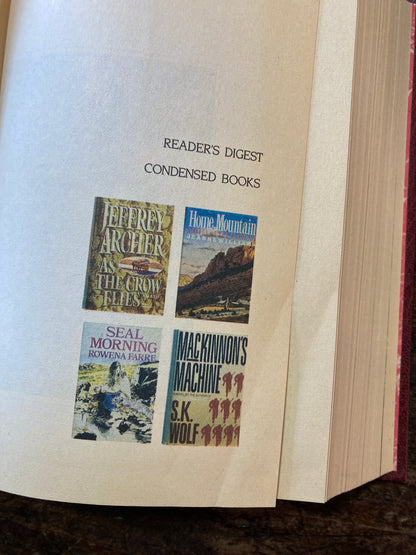 Reader's Digest Condensed Books Volume 4 1991