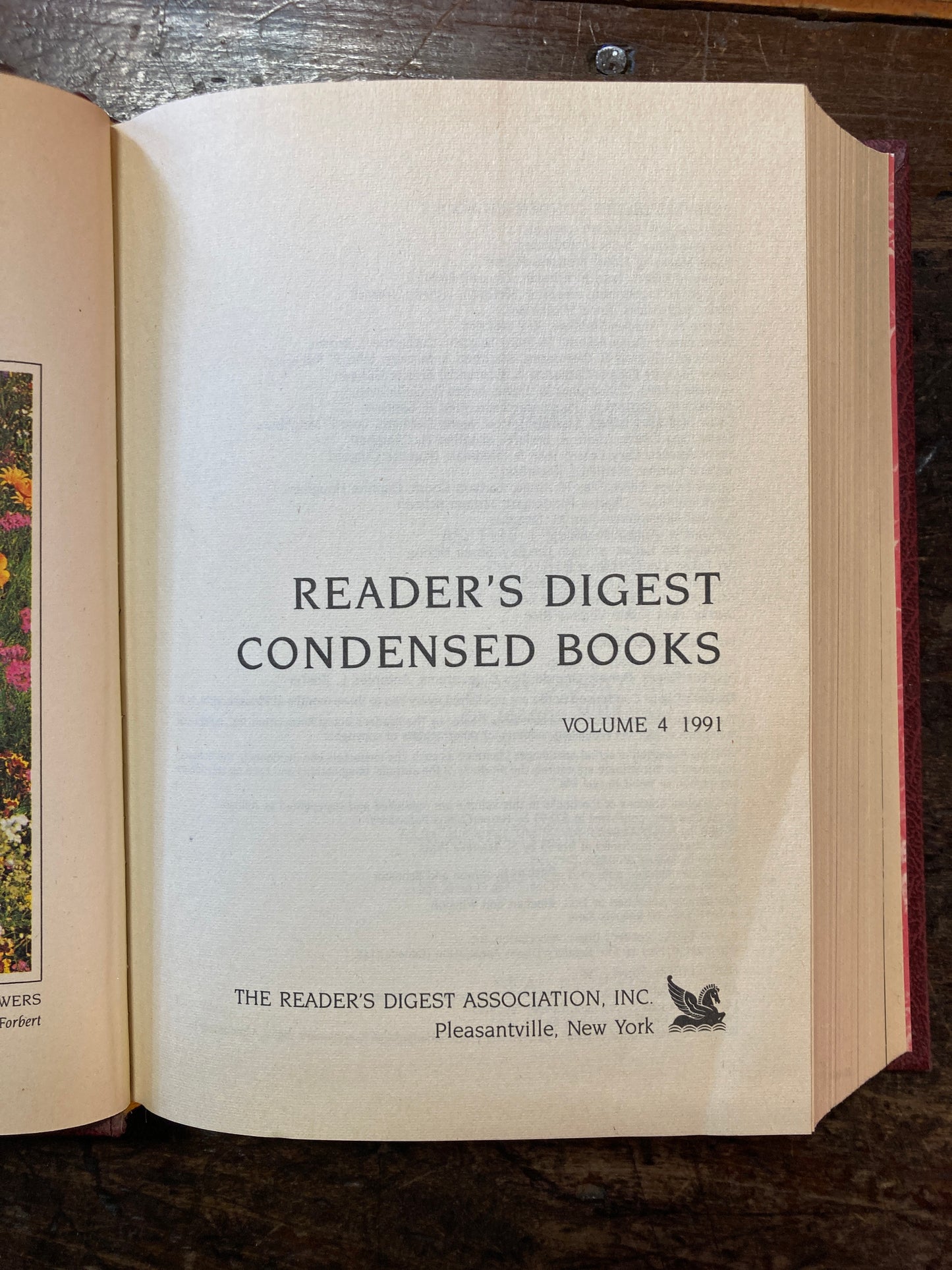 Reader's Digest Condensed Books Volume 4 1991