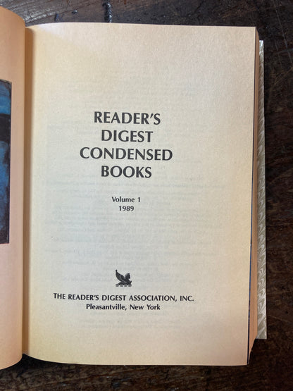 Reader's Digest Condensed Books Volume 1 1989