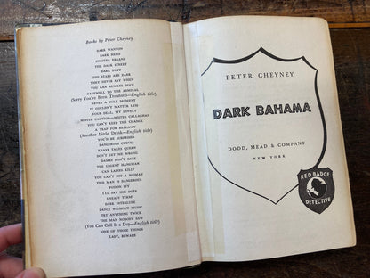 Dark Bahama By Peter Cheyney