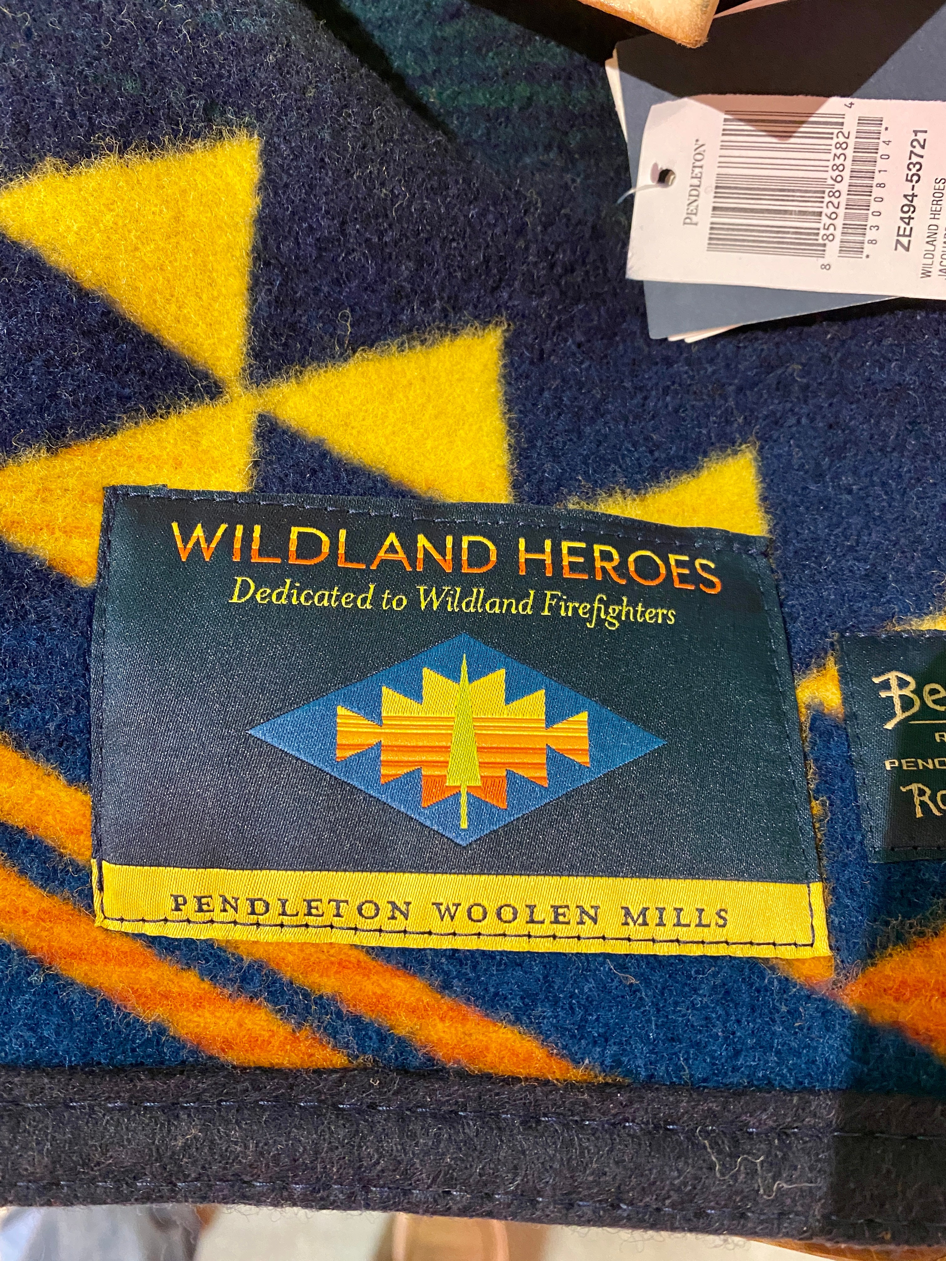 Wildland heroes firefighters outlet blanket