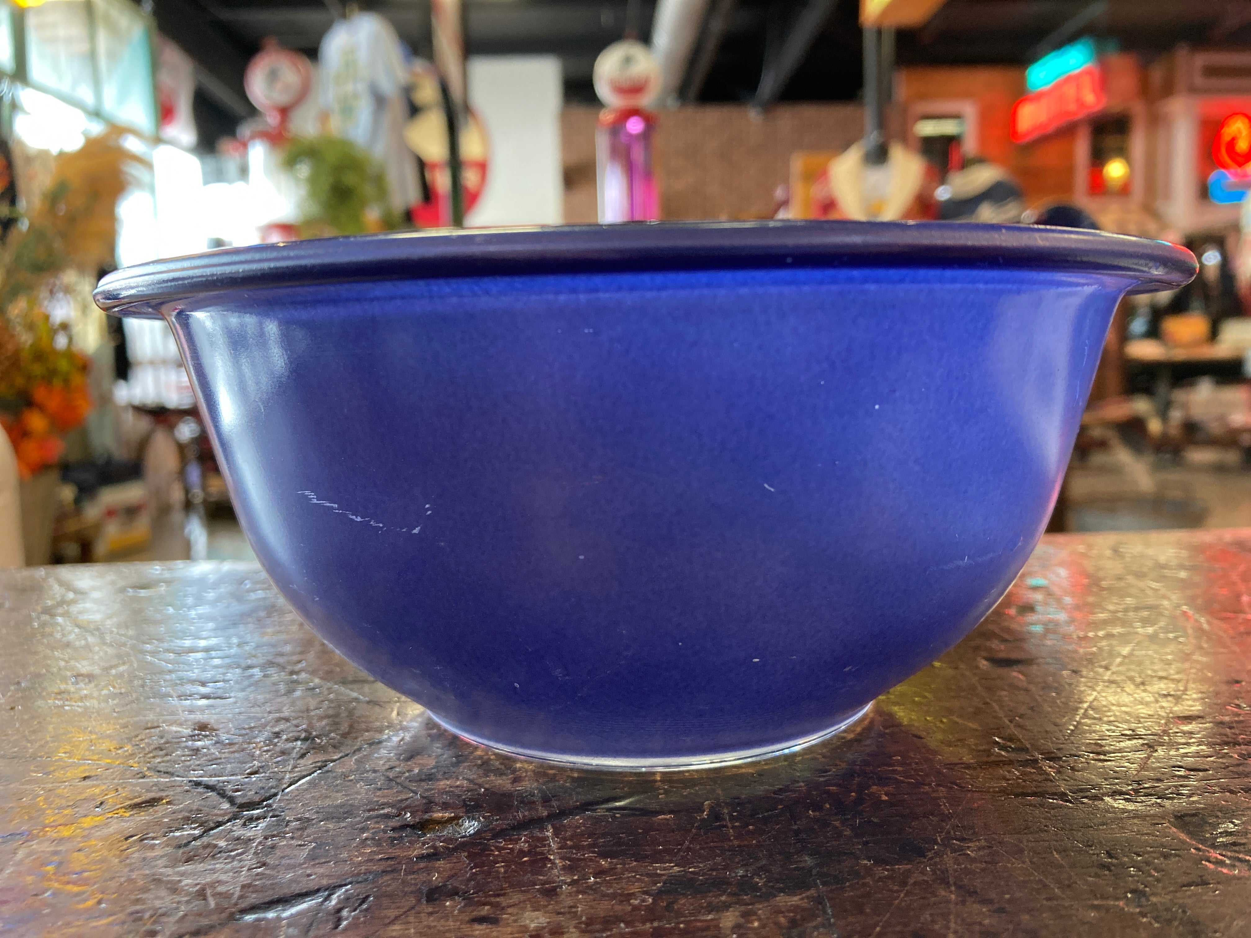 Vintage blue 2024 pyrex mixing bowls