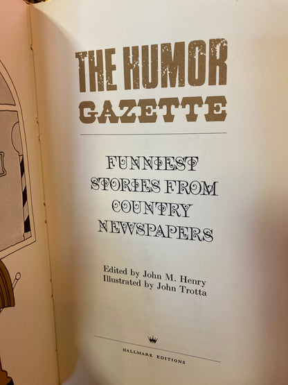 The Humor Gazette Book