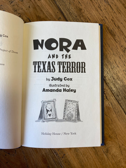 Nora And the Texas Terror  By Judy Cox