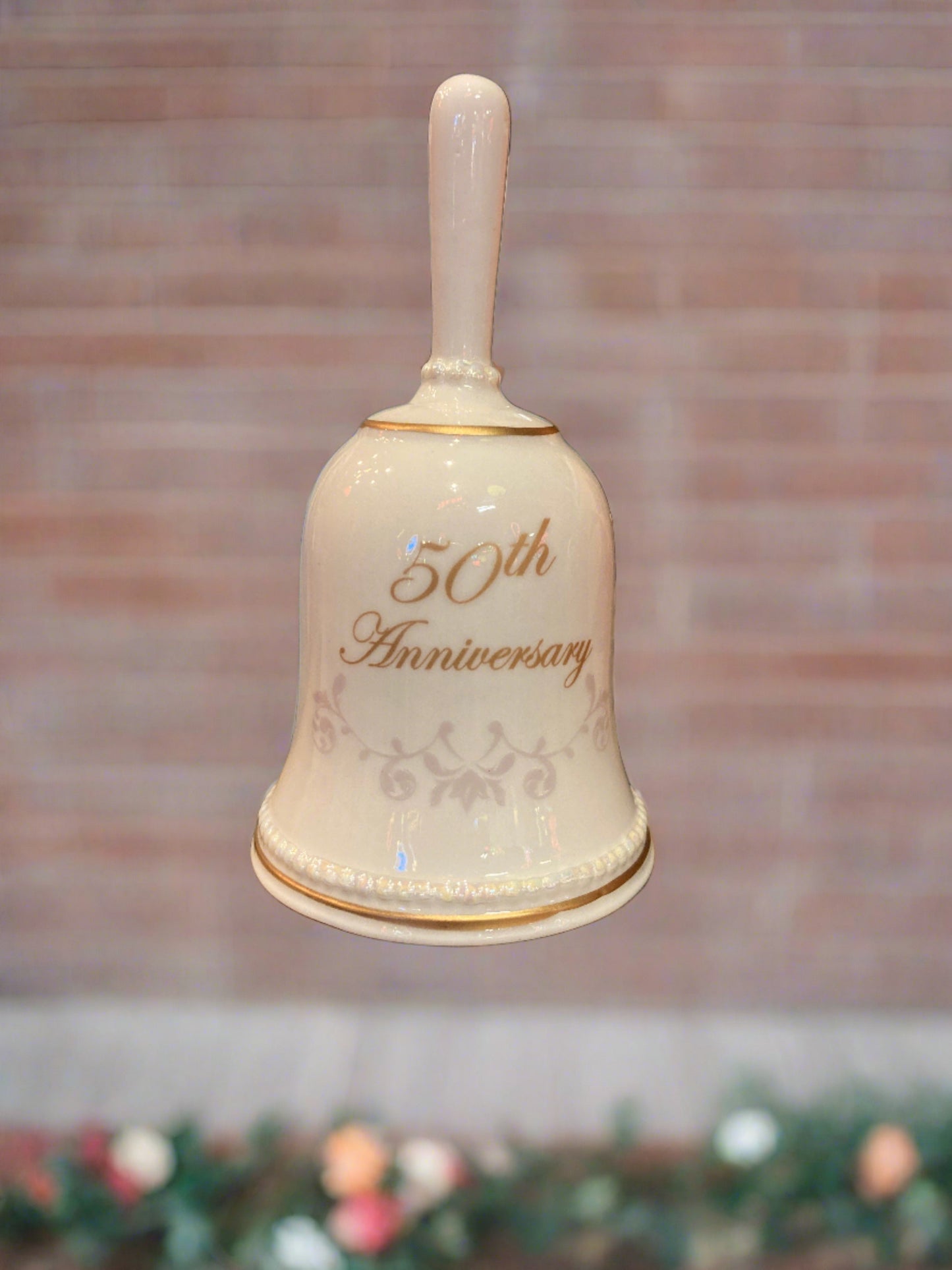 50th anniversary porcelain bell