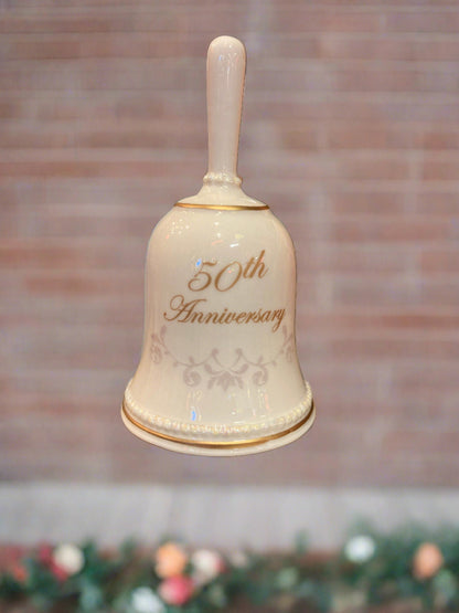 50th anniversary porcelain bell