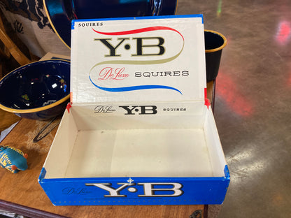 Y.B DeLuxe Vintage Cigar Box