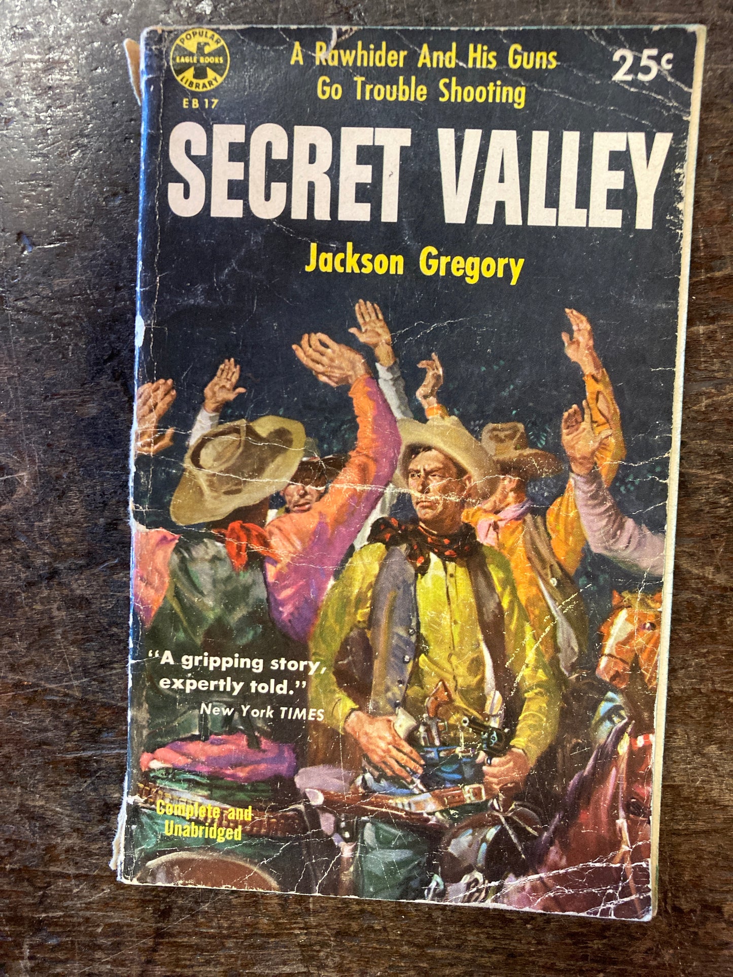 Secret Valley By Jackson Gregory