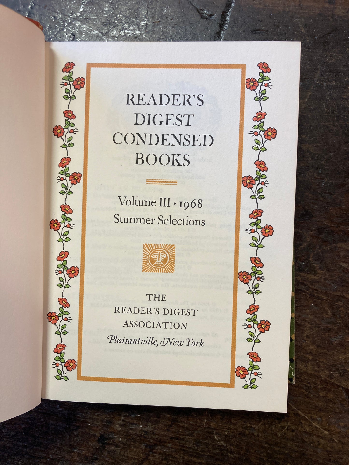 Reader's Digest Volume 3 1968