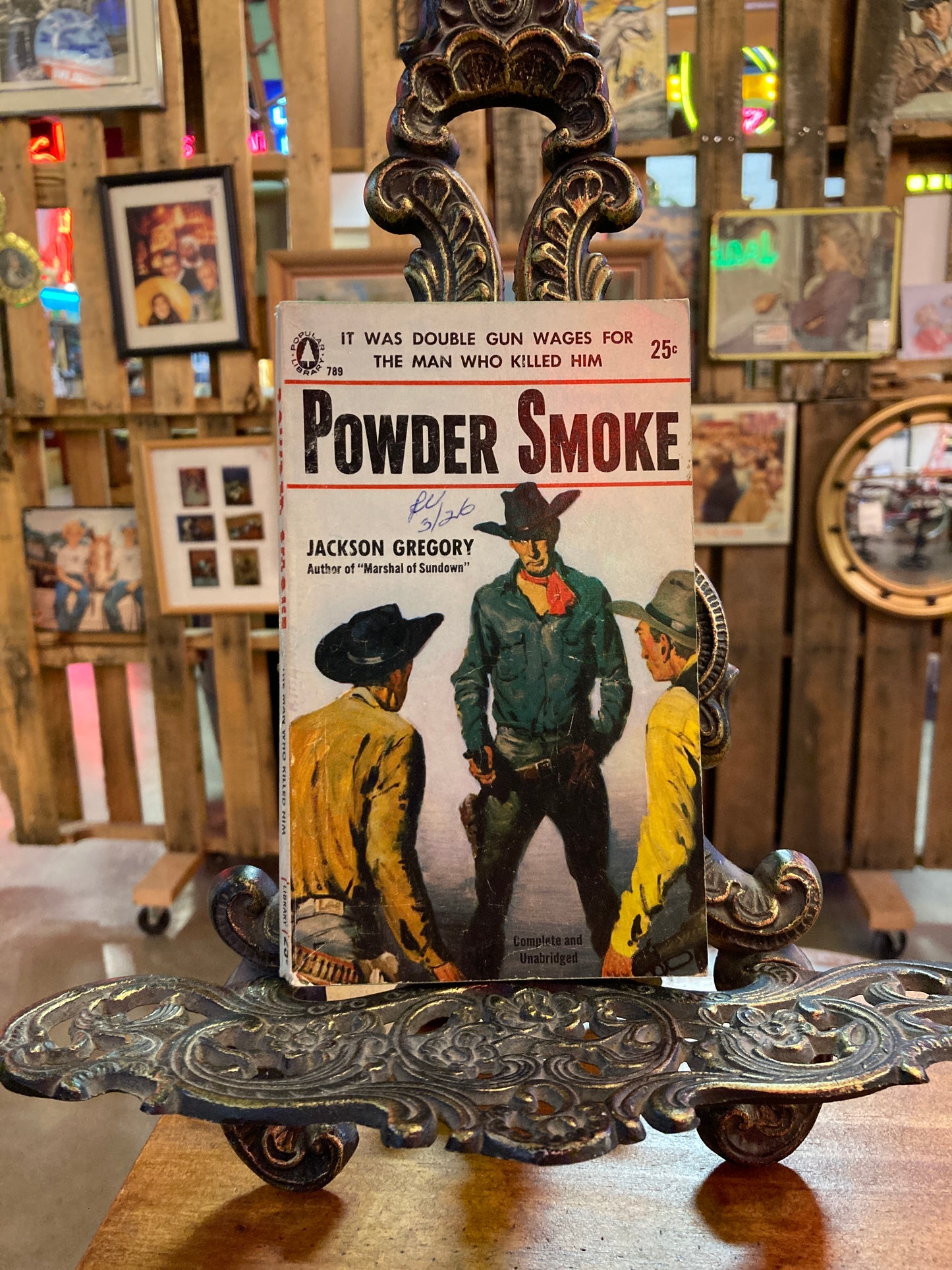 Powder Smoke, by Jackson Gregory