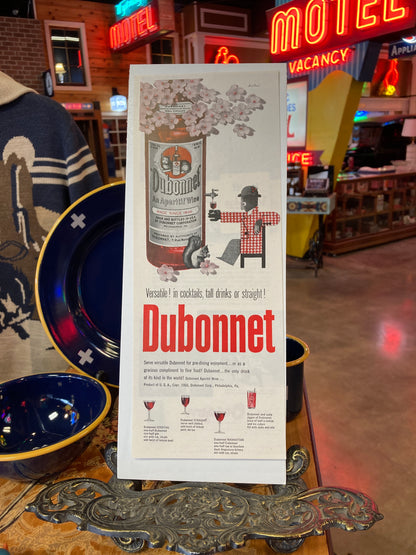 Dubonnet Vintage Ad