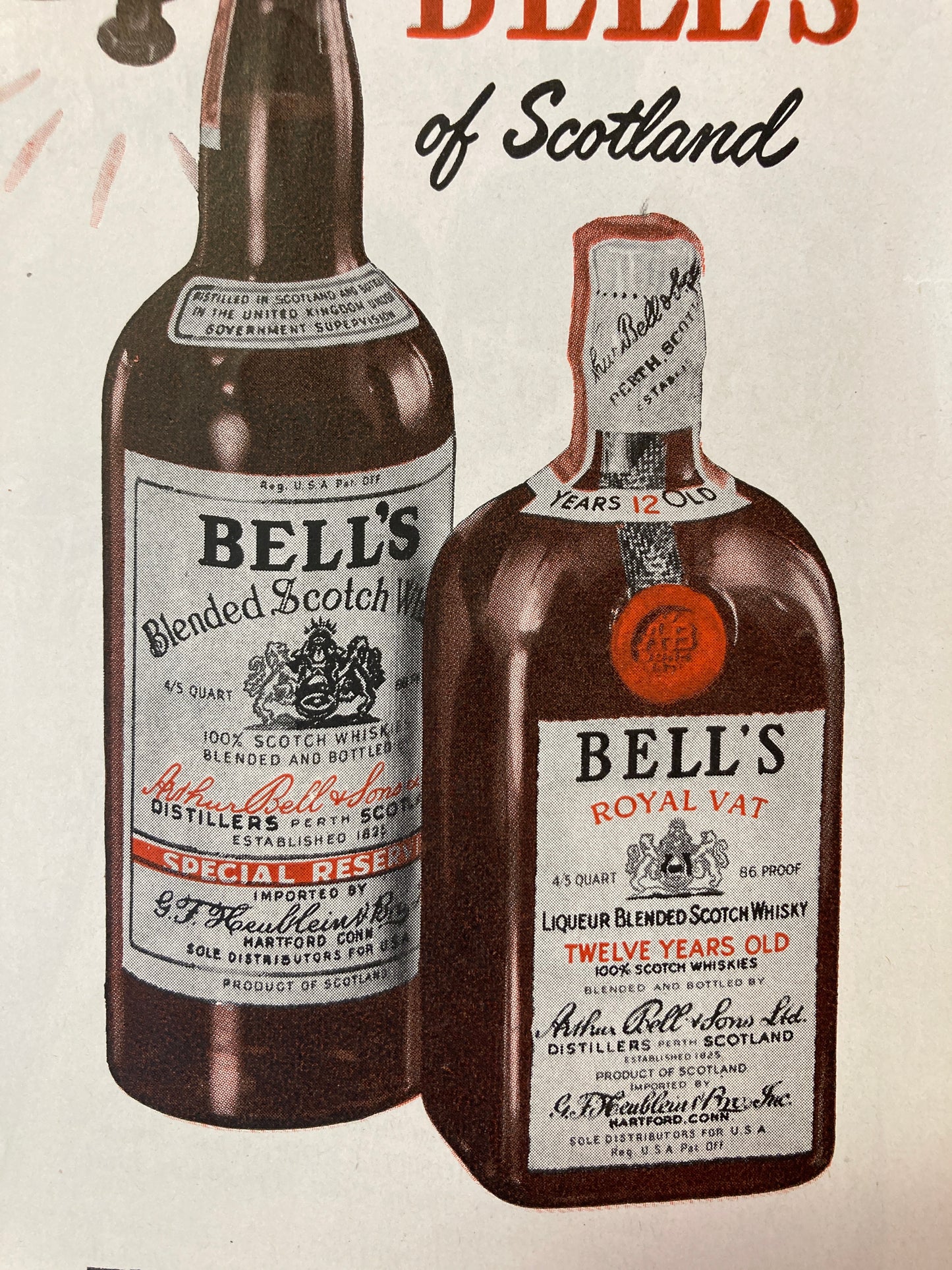 Bell's Scotch Whisky (1950s)