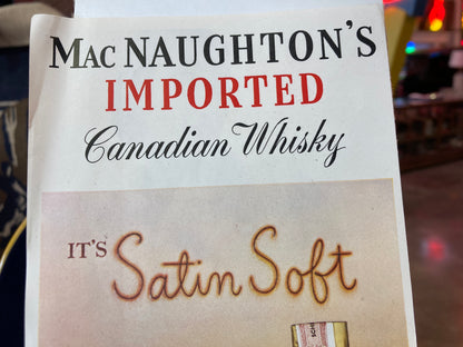 Mac Naughton's Imported Canadian Whiskey