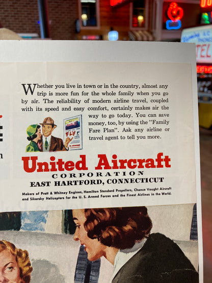 United Aircraft Ad