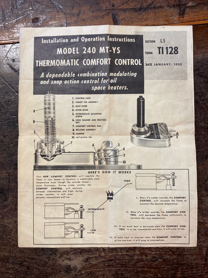 1960s Sunbeam Ironmaster Electric Iron (Model A-11 With Original Box)