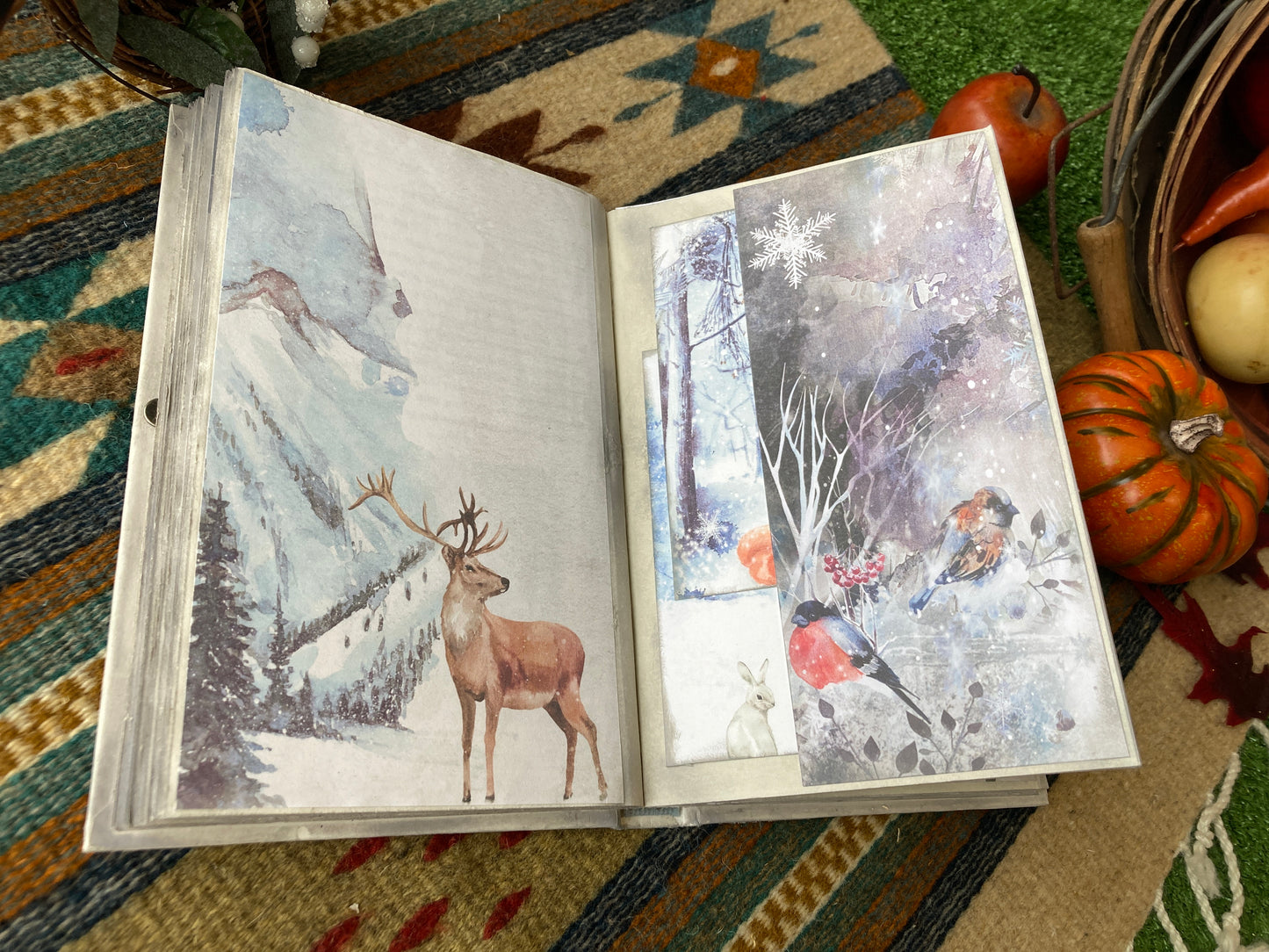 Handmade Journal "A Walk in the Forest"