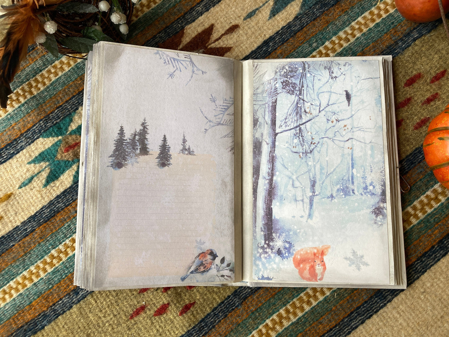 Handmade Journal "A Walk in the Forest"