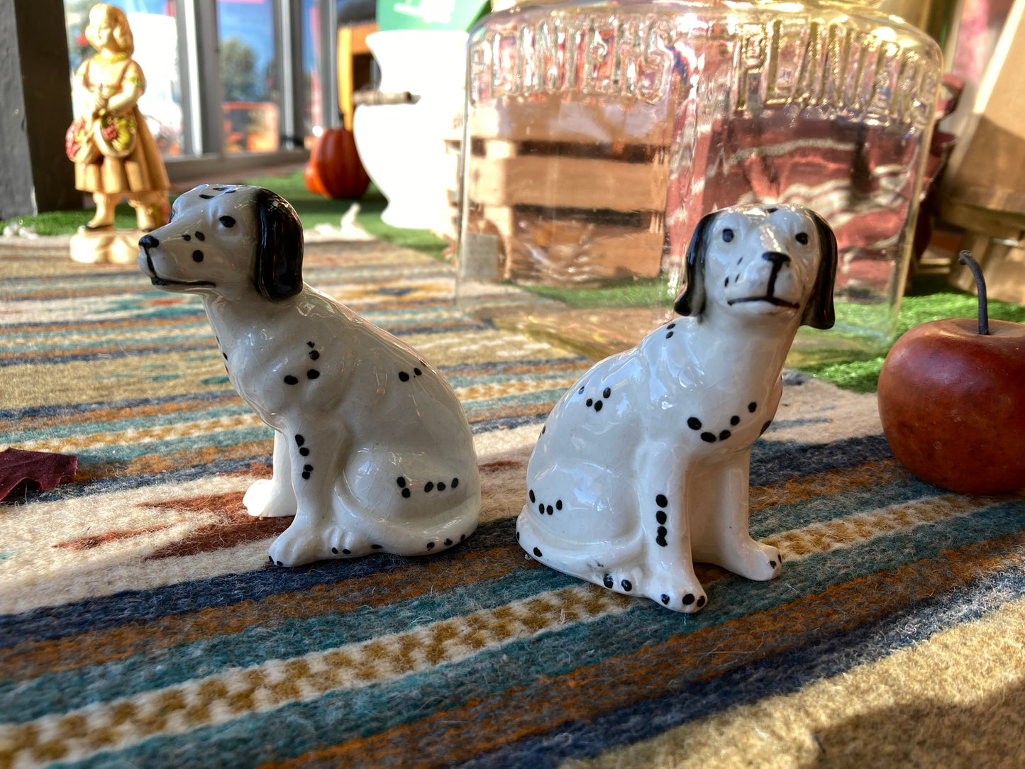 1950s Dalmation Dog Salt & Pepper Shaker set