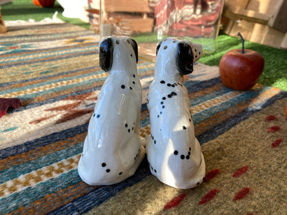 1950s Dalmation Dog Salt & Pepper Shaker set