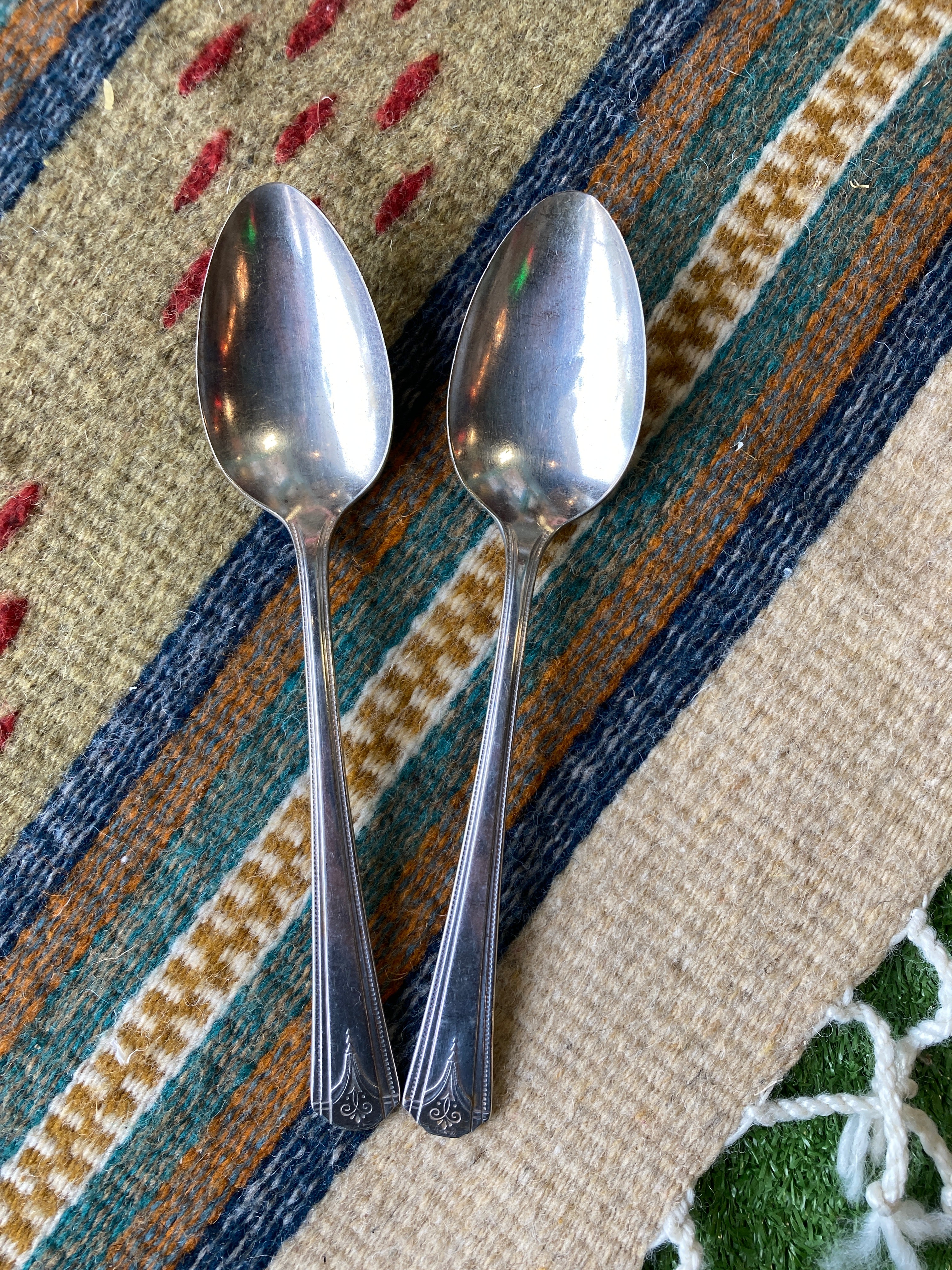 Simeon L George H. Rogers Co. THOR Pattern Flatware Frontier