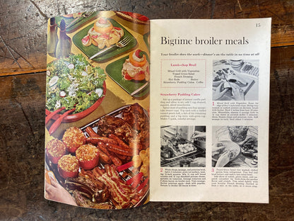 Shortcut Cooking Vintage Recipe Booklet C. 1969