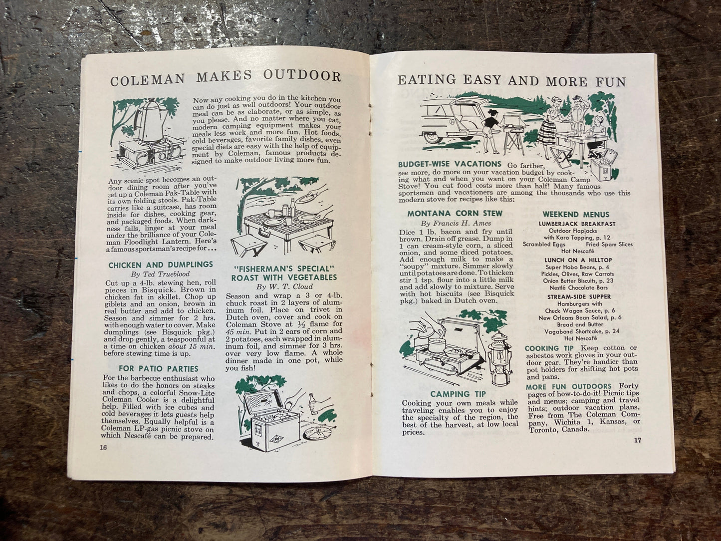 Vintage Recipe Pamphlets 1950s-60s